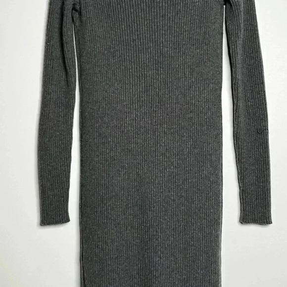 (2 for $15) Gap ribbed knit crew neck sweater dress/grey/size Small- NWOT - Picture 6 of 16